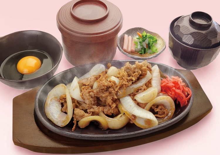 牛バラ鉄板焼き膳